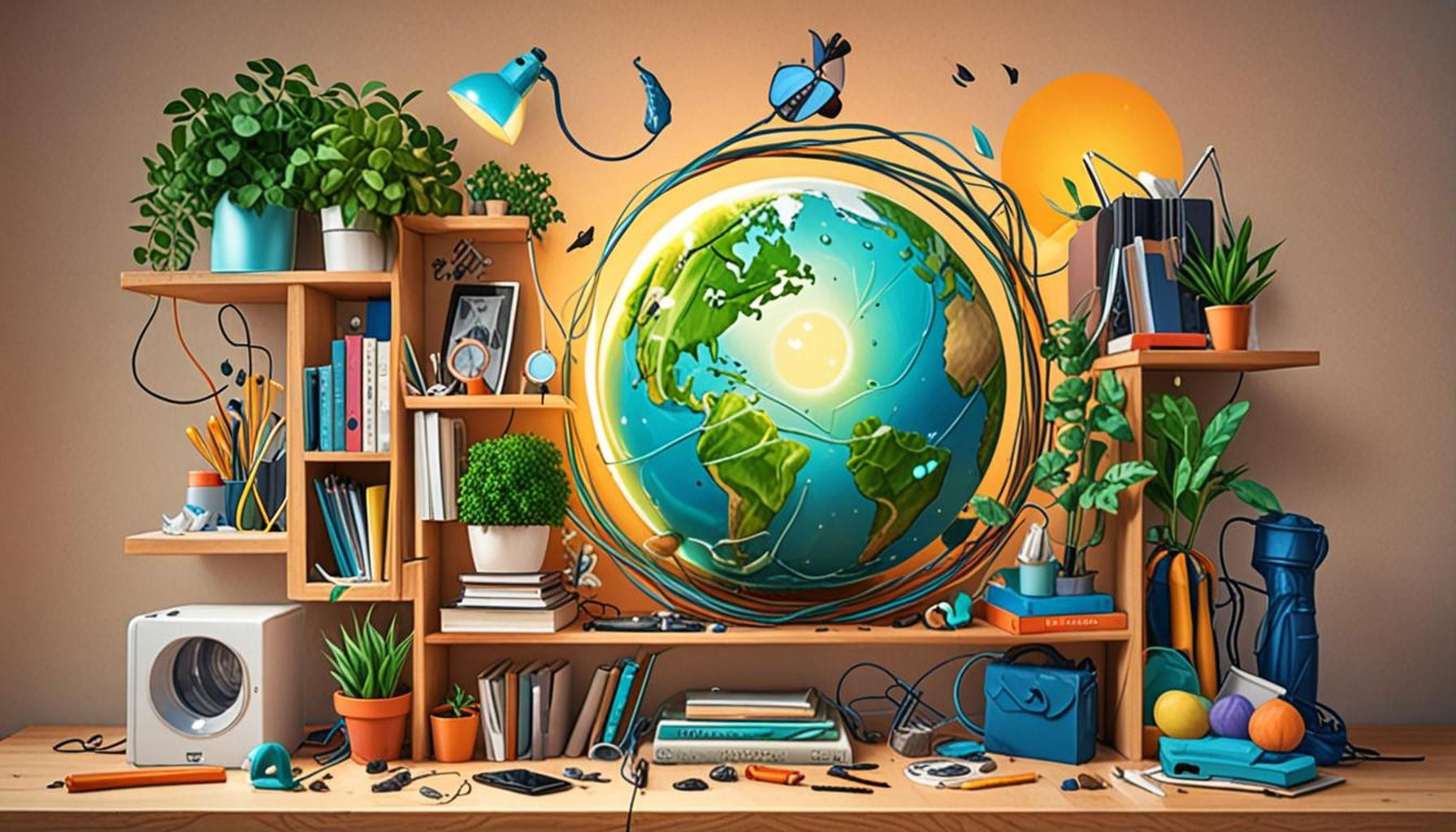 The Connection Between Decluttering and Sustainability: Living with Less to Protect the Planet